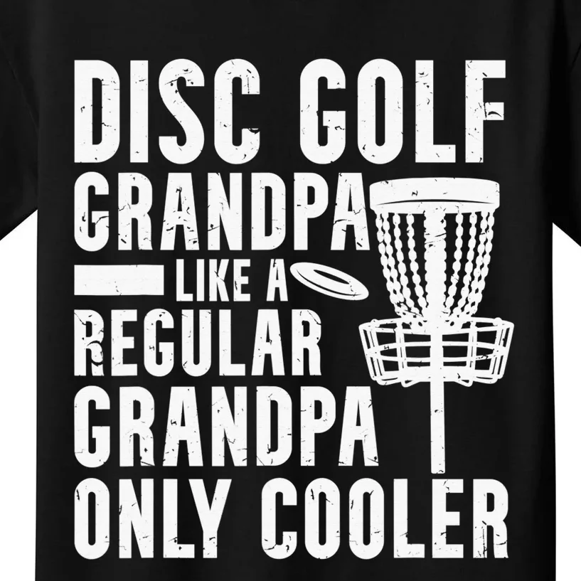 I Love When My Wife Lets Me Play Disc Golf Frisbee Golfing Kids T-Shirt