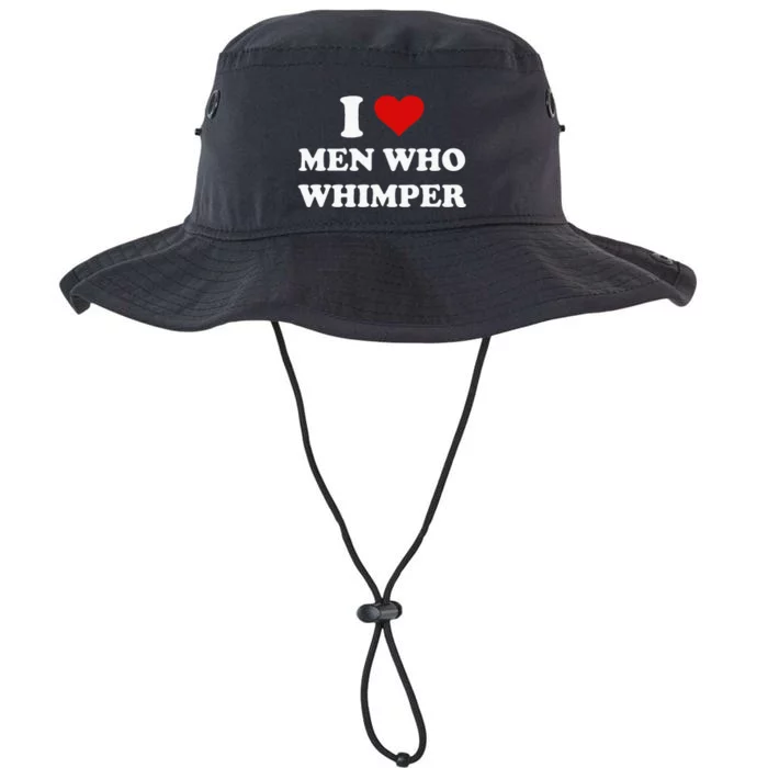 I Love Who Whimper Funny I Heart Legacy Cool Fit Booney Bucket Hat