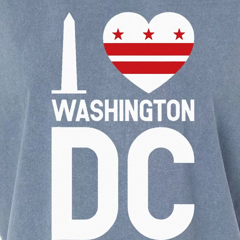 I Love Washington DC Garment-Dyed Women's Muscle Tee