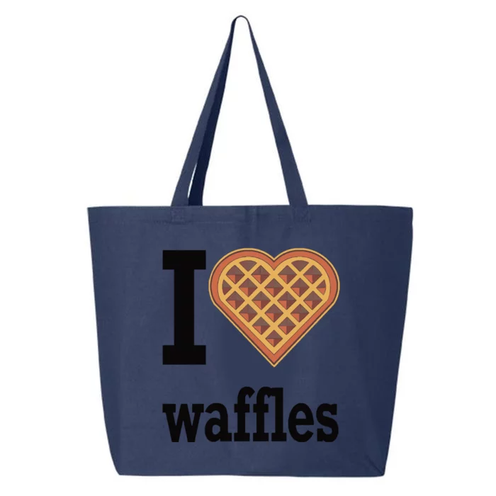 I Love Waffles 25L Jumbo Tote