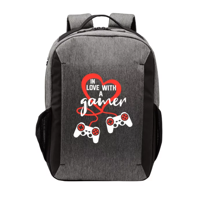 In Love With A Gamer Video Games Valentines Day Funny Gift Vector Backpack