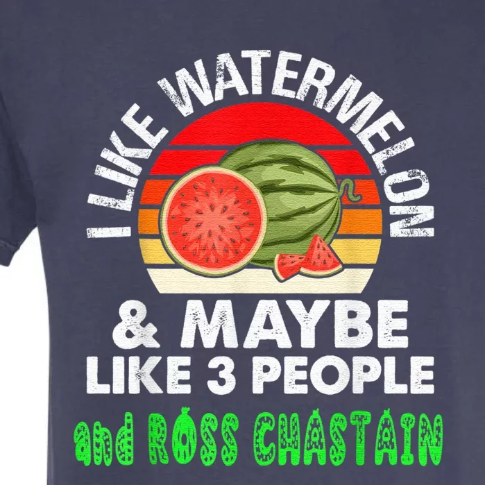 I LIKE WATERMELON AND MAYBE LIKE 3 PEOPLE Garment-Dyed Heavyweight T-Shirt