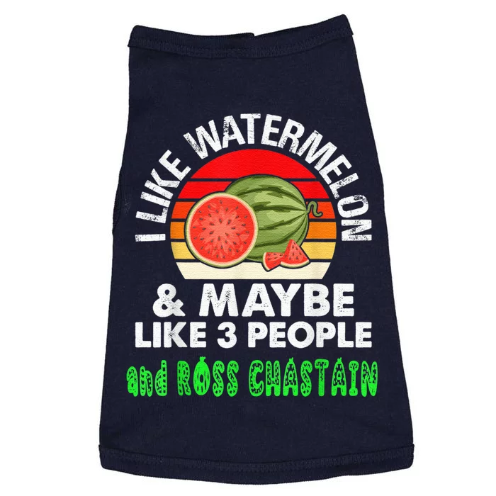 I LIKE WATERMELON AND MAYBE LIKE 3 PEOPLE Doggie Tank