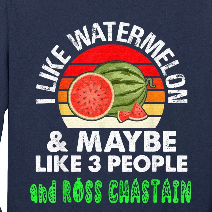 I LIKE WATERMELON AND MAYBE LIKE 3 PEOPLE Long Sleeve Shirt