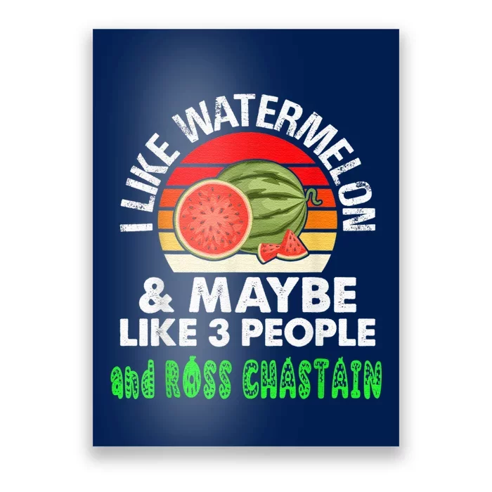 I LIKE WATERMELON AND MAYBE LIKE 3 PEOPLE Poster