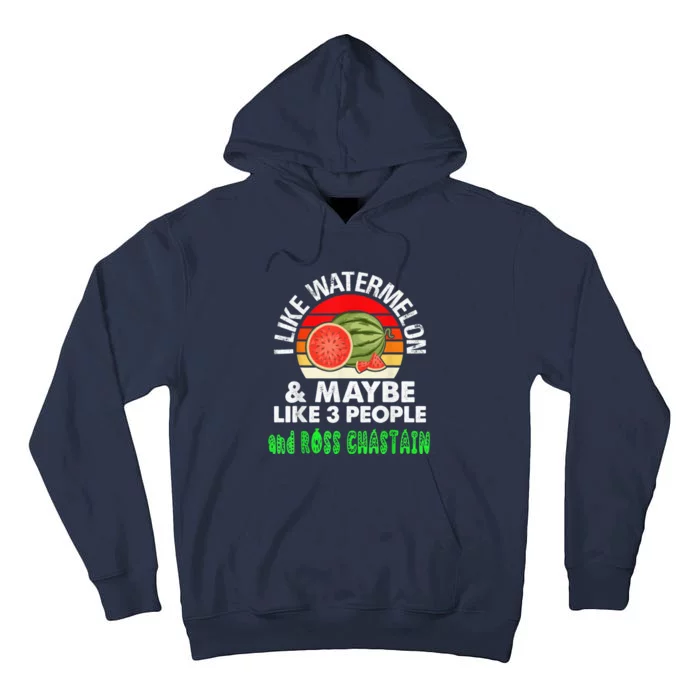 I LIKE WATERMELON AND MAYBE LIKE 3 PEOPLE Tall Hoodie