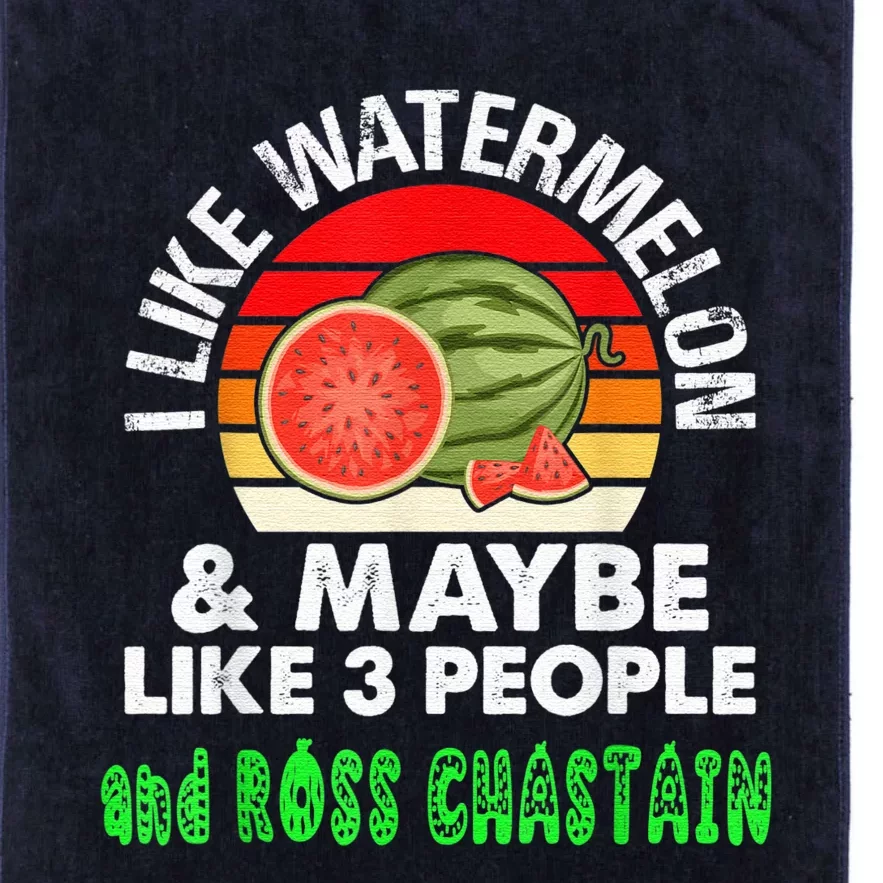 I LIKE WATERMELON AND MAYBE LIKE 3 PEOPLE Platinum Collection Golf Towel