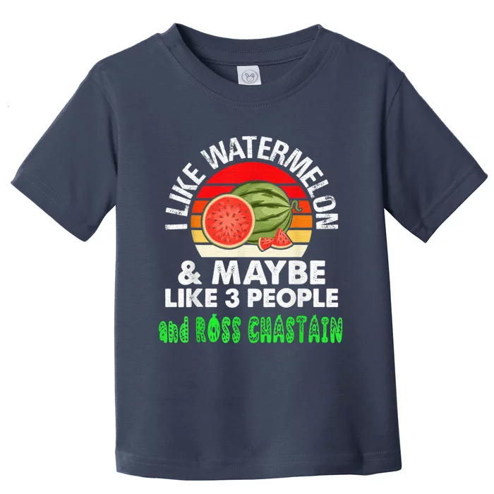 I LIKE WATERMELON AND MAYBE LIKE 3 PEOPLE Toddler T-Shirt