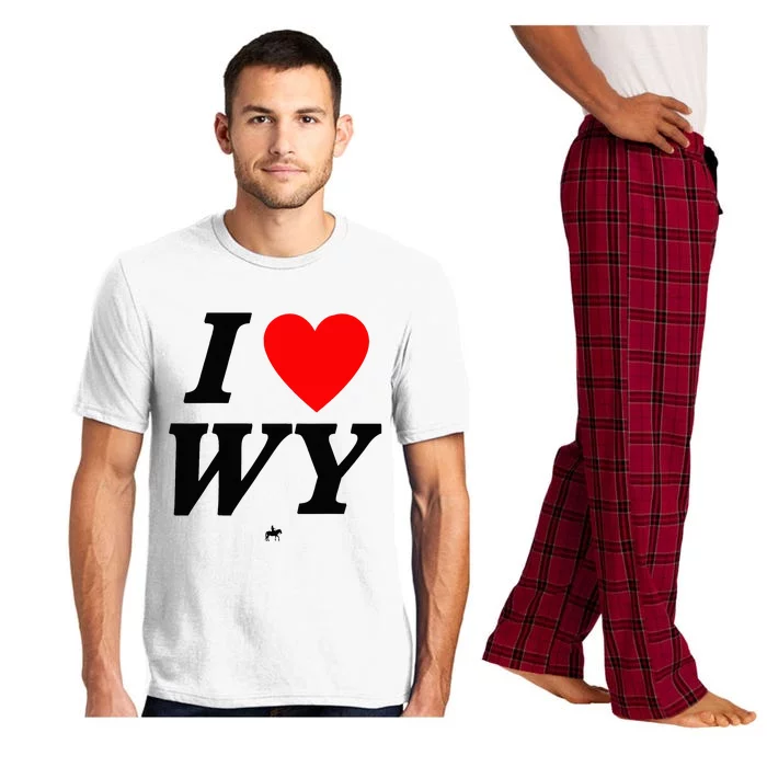 I Love Wyoming Pajama Set