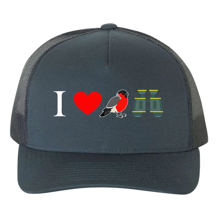 I LoveBird Watching Gift BirdingWatcher Lovers Yupoong Adult 5-Panel Trucker Hat