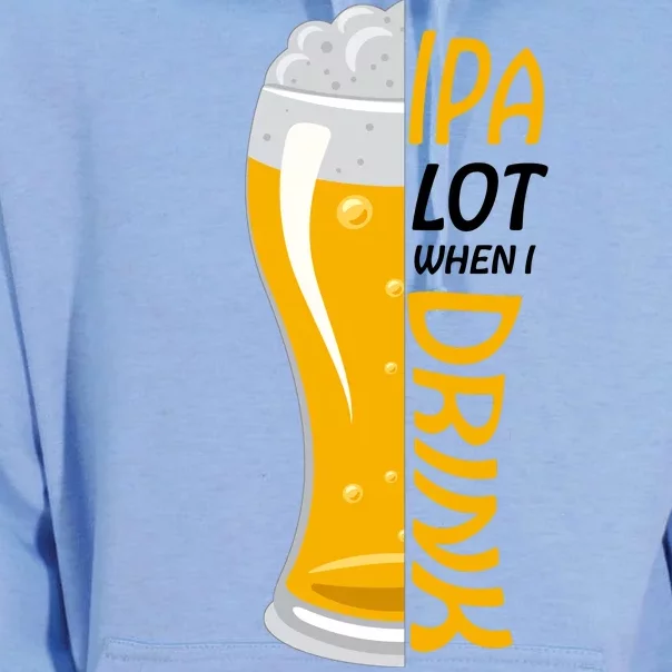 IPA Lot When I Drink Unisex Surf Hoodie