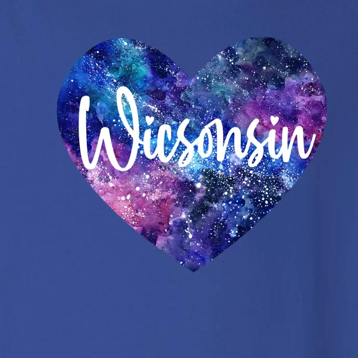 I Love Wisconsin Usa Gift Toddler Long Sleeve Shirt