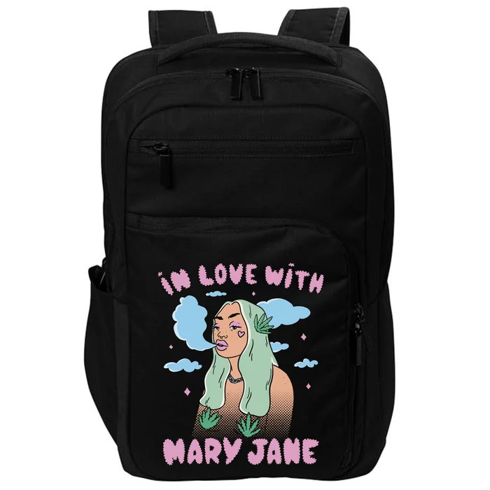 In Love With Mary Jane Female Marijuana Impact Tech Backpack