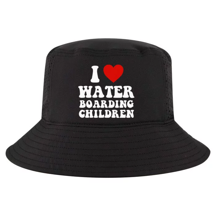 I Love Water Boarding Children Cool Comfort Performance Bucket Hat