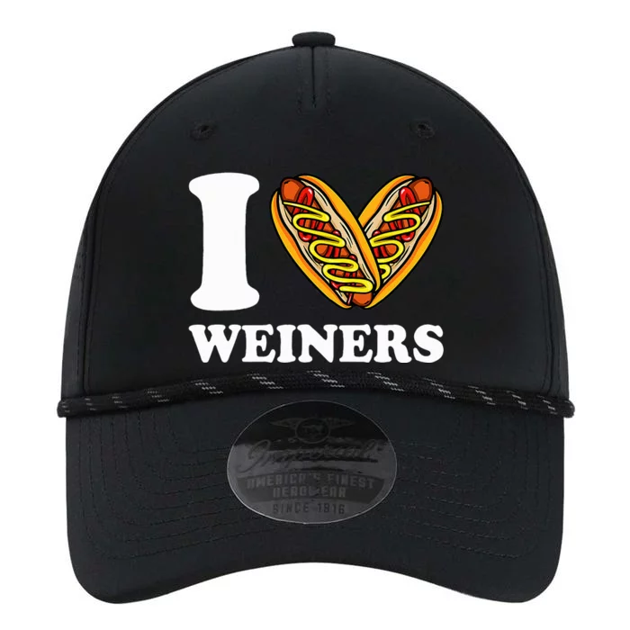 I Love Weiners Hotdogs Wiener Frank Sausage Bun Performance The Dyno Cap