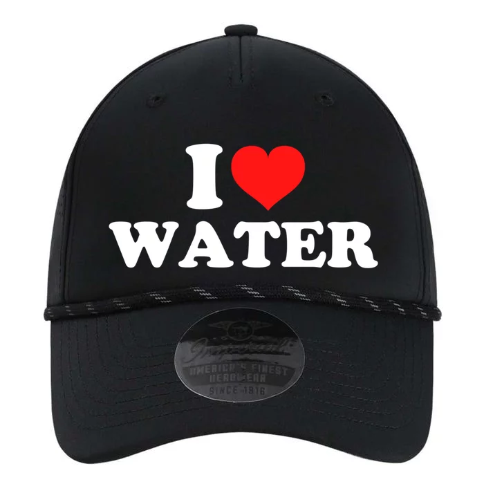 I Love Water Gift Performance The Dyno Cap