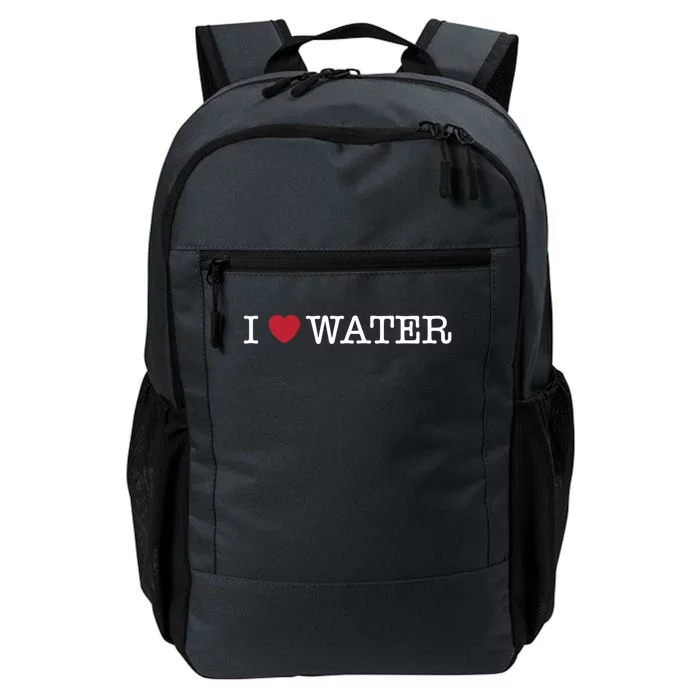 I Love Water Gift Daily Commute Backpack