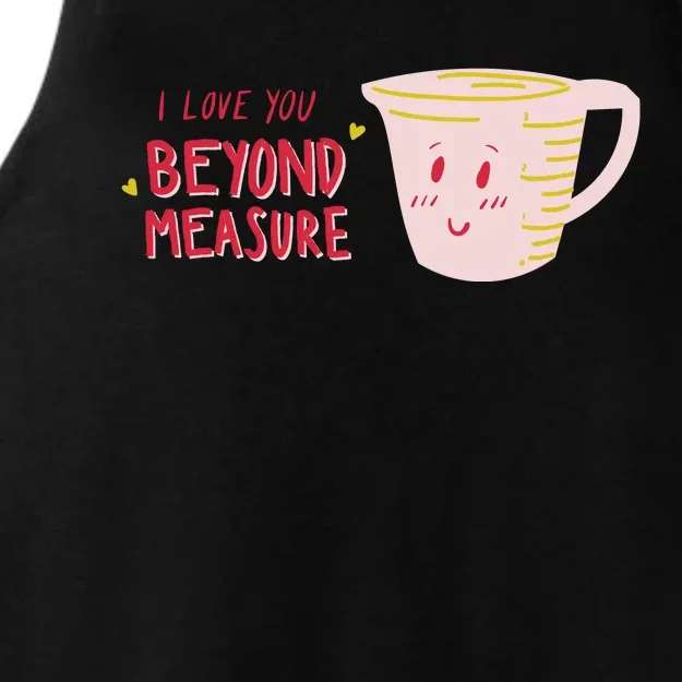 I Love You Beyond Measure Ladies Tri-Blend Wicking Tank