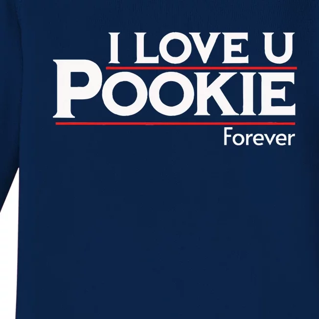 I Love You Pookie Forever Baby Long Sleeve Bodysuit