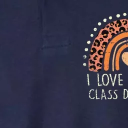 I Love You All Class Dismissed Teacher Last Day Of School Softstyle Adult Sport Polo