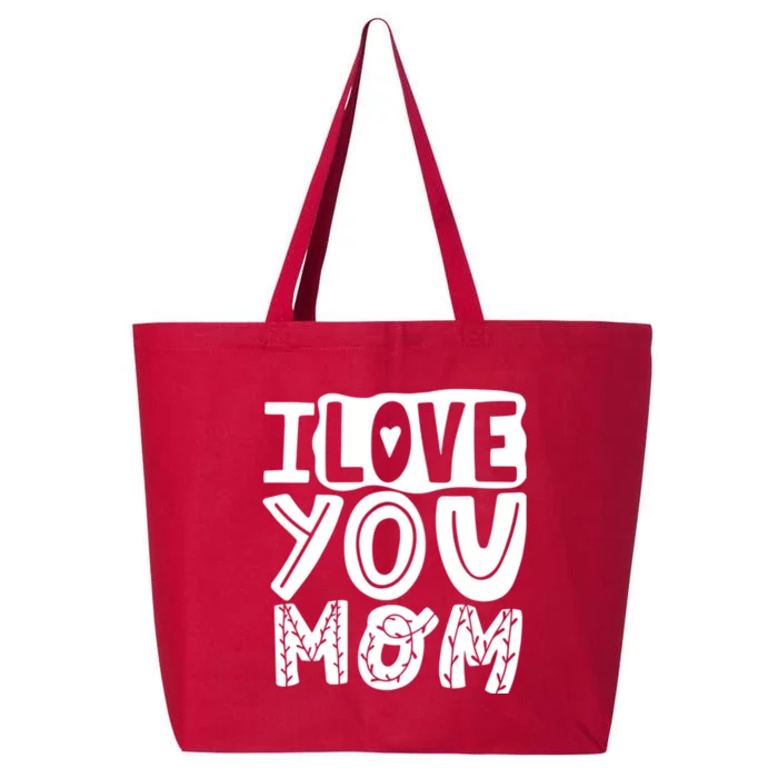 I Love You Mom Mothers Day 25L Jumbo Tote