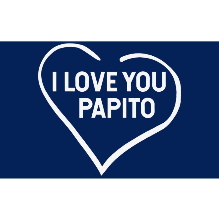 I Love You Papito San Valentin Heart Happy Valentine's Day Bumper Sticker