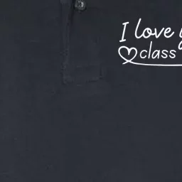 I Love You All Class Dismissed Teacher Last Day Of School Softstyle Adult Sport Polo