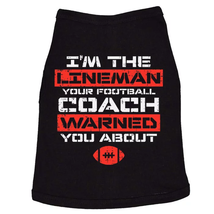 Im Lineman Your American Football Coach Warned Doggie Tank