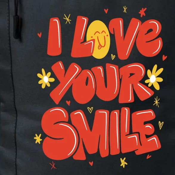 I Love Your Smile Happy Cute Gift Daily Commute Backpack