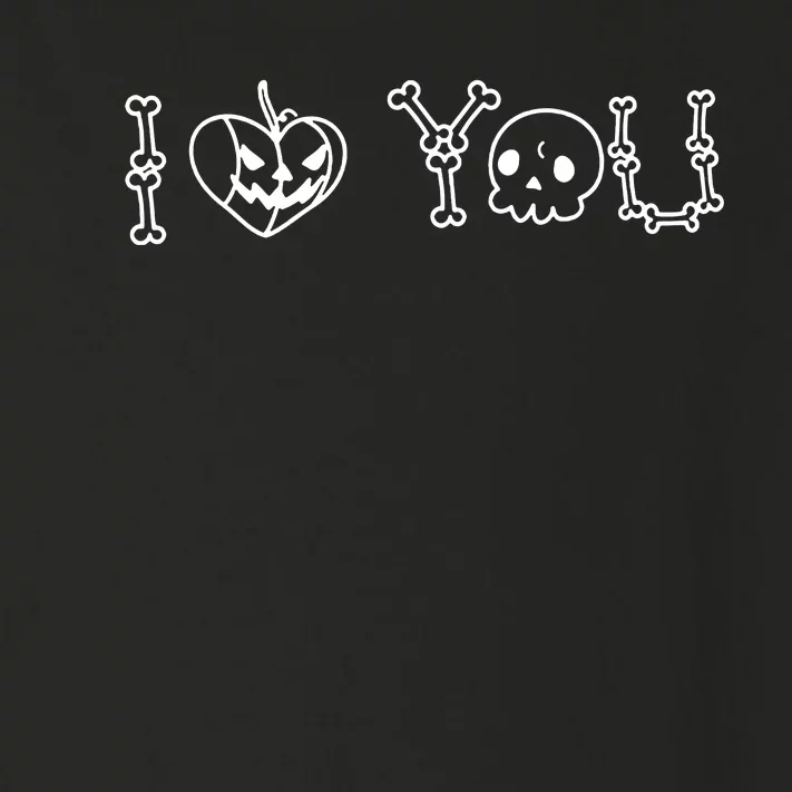 I Love You Halloween Toddler Long Sleeve Shirt