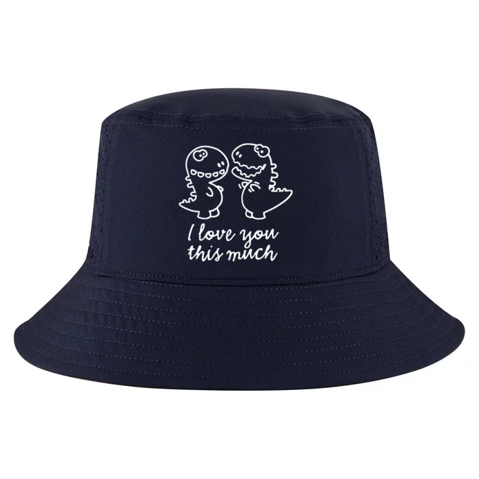 I Love You This Much Romantic Cool Comfort Performance Bucket Hat