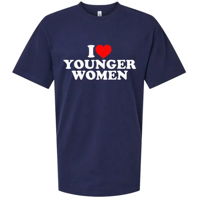 I Love Younger Sueded Cloud Jersey T-Shirt