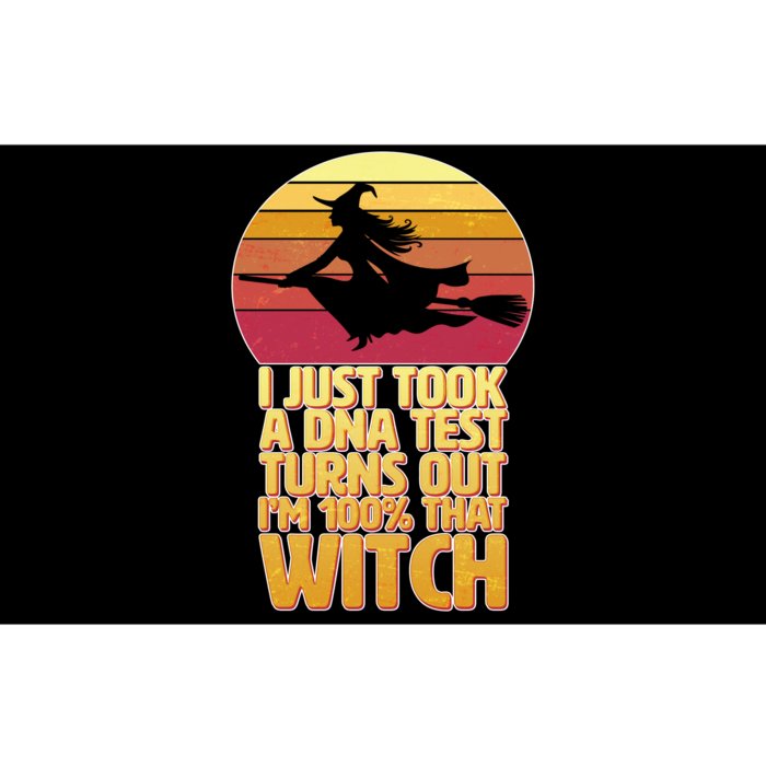 I'm 100 That Witch DNA Test Funny Halloween Bumper Sticker