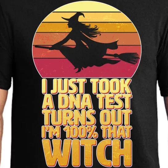 I'm 100 That Witch DNA Test Funny Halloween Pajama Set