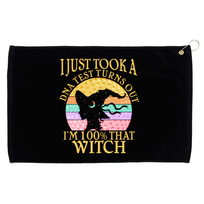 I'm 100% That Witch Halloween Grommeted Golf Towel