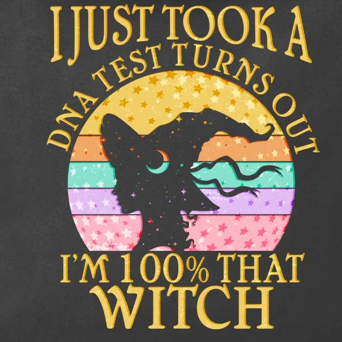 I'm 100% That Witch Halloween Zip Tote Bag