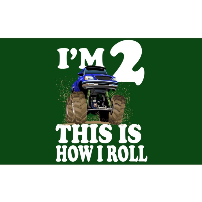 I'm 2 This Is How I Roll Bumper Sticker