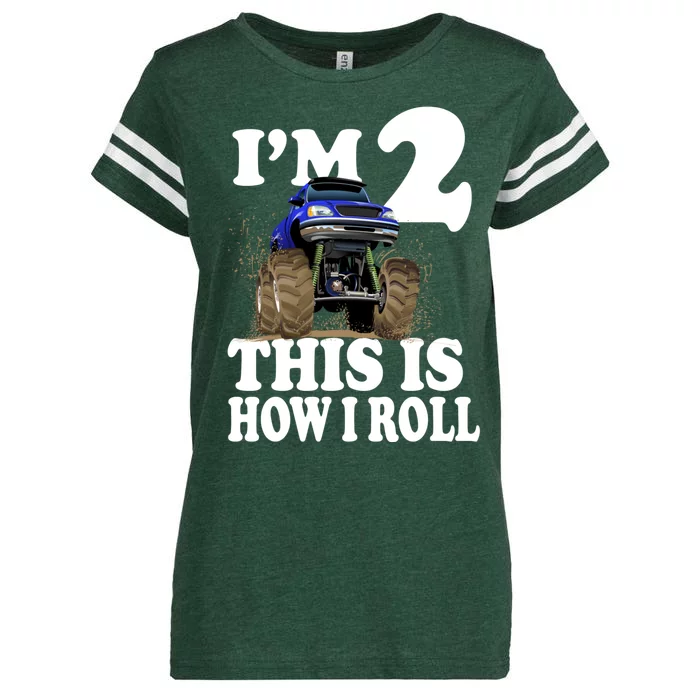 I'm 2 This Is How I Roll Enza Ladies Jersey Football T-Shirt