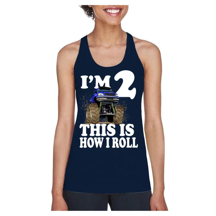 I'm 2 This Is How I Roll Women's Racerback Tank