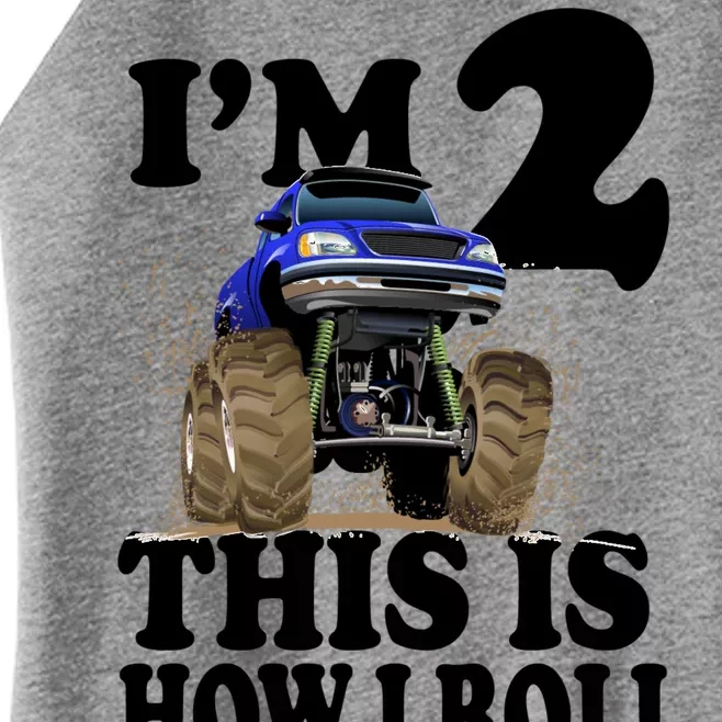 I'm 2 This Is How I Roll Women’s Perfect Tri Rocker Tank