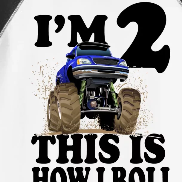 I'm 2 This Is How I Roll Toddler Fine Jersey T-Shirt