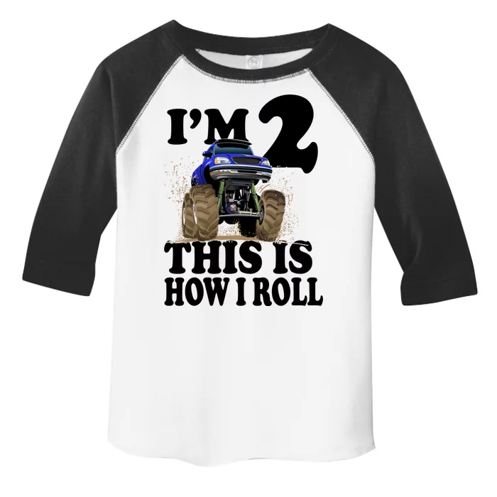 I'm 2 This Is How I Roll Toddler Fine Jersey T-Shirt