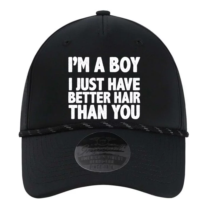 I'm A Boy I Just Have Better Hair Then You Performance The Dyno Cap