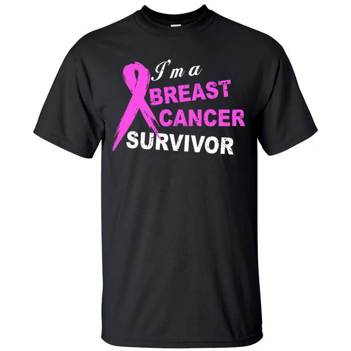 I'm A Breast Cancer Survivor Tall T-Shirt