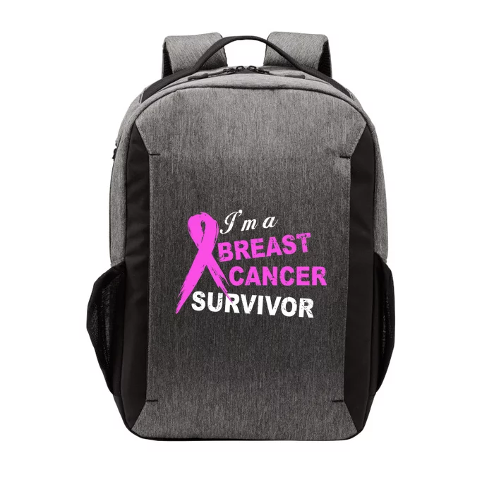 I'm A Breast Cancer Survivor Vector Backpack