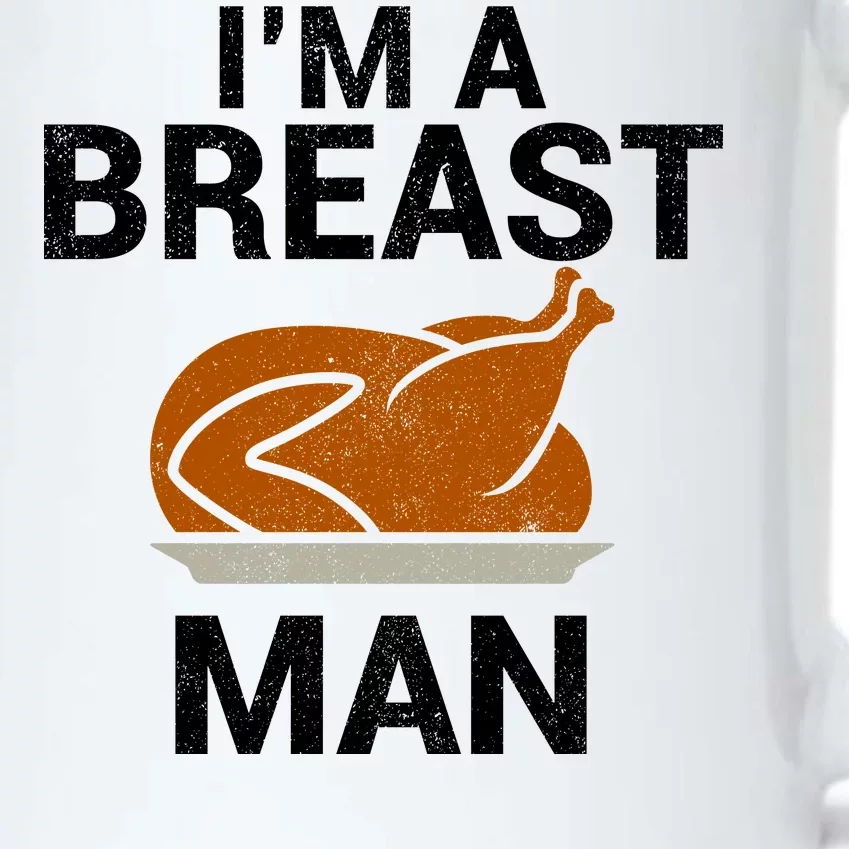 I'm A Breast Man Turkey Black Color Changing Mug