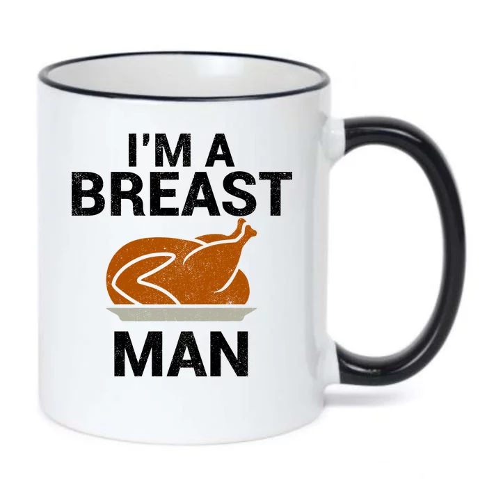 I'm A Breast Man Turkey Black Color Changing Mug