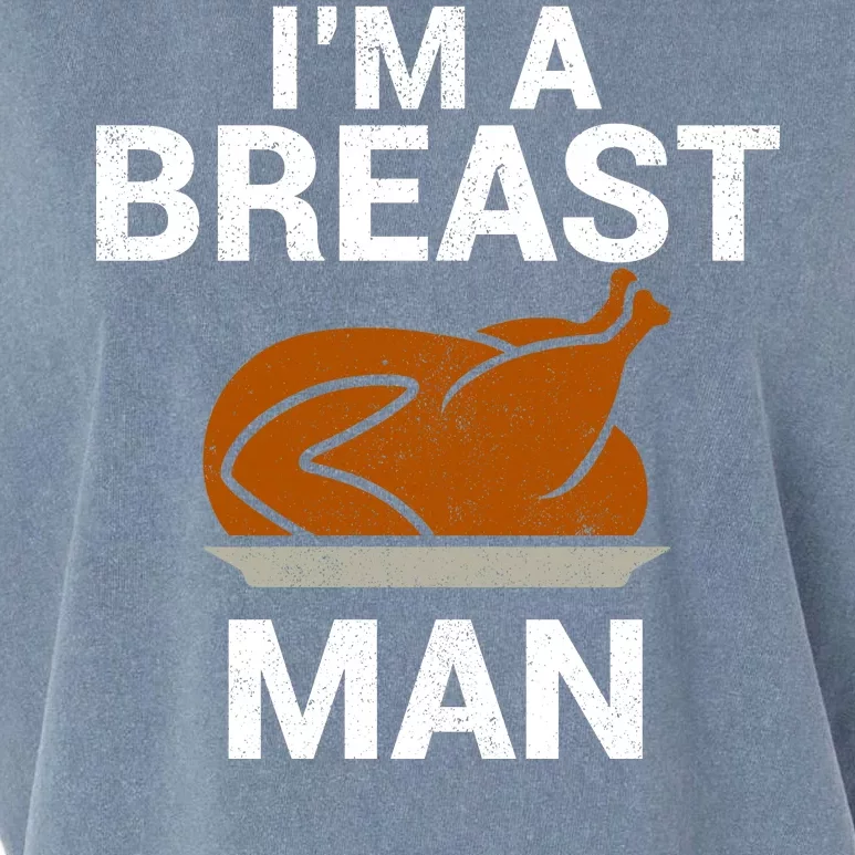 I'm A Breast Man Turkey Garment-Dyed Women's Muscle Tee