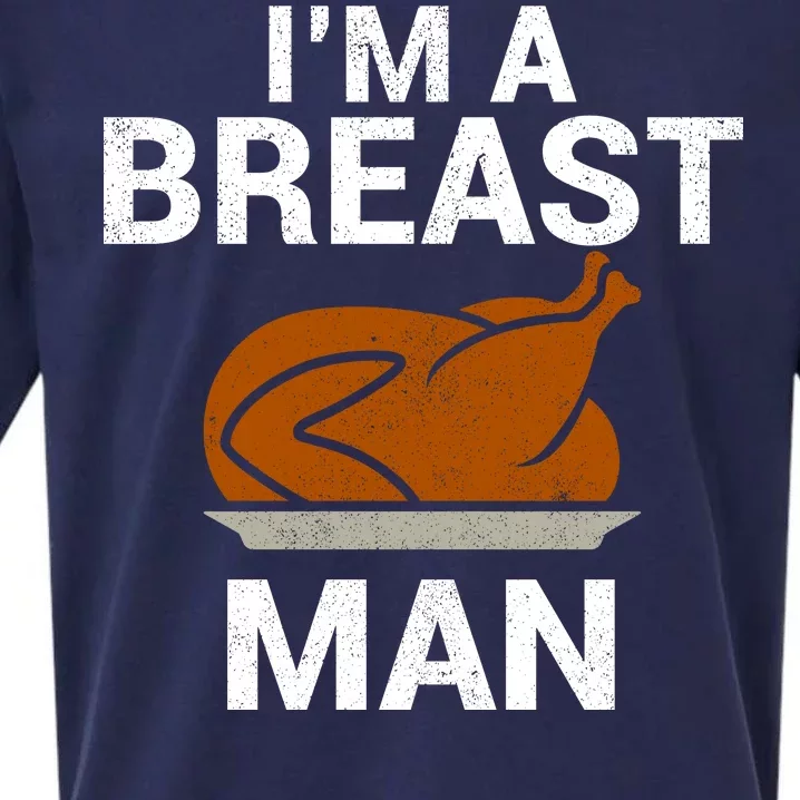 I'm A Breast Man Turkey Sueded Cloud Jersey T-Shirt