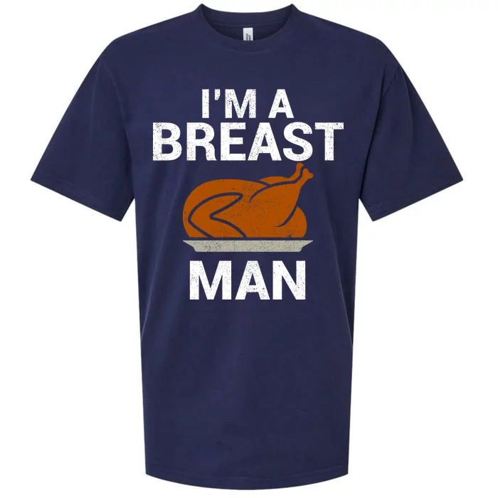 I'm A Breast Man Turkey Sueded Cloud Jersey T-Shirt